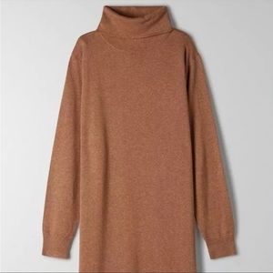 Aritzia Babaton Murray Dress camel
